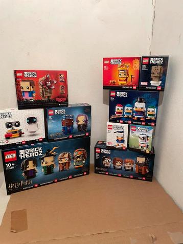Lego Brick Headz Sealed Sets collectie Nieuw/Nieuw/Verzegeld beschikbaar voor biedingen