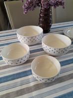 Boch "double pois" Lot 4 Saladiers, Ophalen of Verzenden