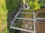 Pvc raam, Doe-het-zelf en Bouw, Ophalen, Gevelraam of Ruit, Gebruikt, 120 tot 160 cm