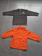 2 fleece vesten - maat 110, Kinderen en Baby's, Jongen, Trui of Vest, Gebruikt, Ophalen