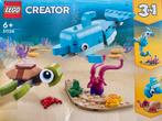 Lego 31128 Dolfijn en schildpad (3 in 1), Ophalen of Verzenden, Gebruikt, Lego