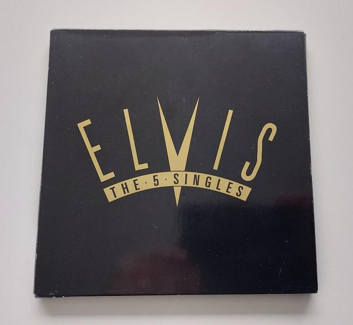 Elvis: 'The 5 Singles' (limited edition box set ), Cd's en Dvd's, Vinyl | Rock, Zo goed als nieuw, Rock-'n-Roll, Overige formaten