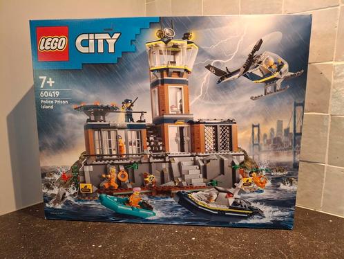 Lego City 60419 Politiegevangeniseiland ONGEOPEND, Kinderen en Baby's, Speelgoed | Duplo en Lego, Nieuw, Lego, Complete set, Ophalen of Verzenden