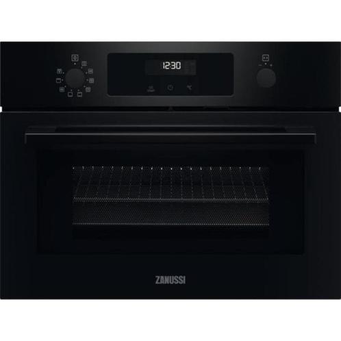 Zanussi ZVEKM6K2 hetelucht oven met microgolf functie, Electroménager, Fours, Comme neuf, Encastré, 45 à 60 cm, 45 à 60 cm, Air chaud