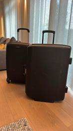 2 koffers samsonite, Ophalen, Gebruikt, Hard kunststof, 45 tot 55 cm