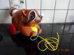Vintage Fisher Price wasbeer trekspeeltjeVINTAGE* ZELDZAAM*, Kinderen en Baby's, Ophalen of Verzenden, Gebruikt, Duw- of Trekspeelgoed