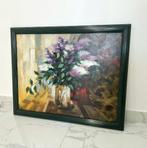 Prachtig handgeschilderd schilderij op doek, Antiek en Kunst, Ophalen