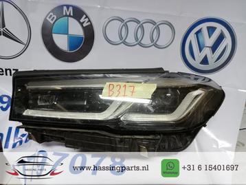 Koplamp BMW 5 Serie G30 G31 LCI VOLL LED LINKS 9850581-06 beschikbaar voor biedingen