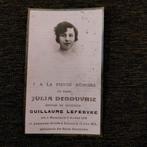Ancienne carte de prière Mouscron-Louvain 1892-1934, Enlèvement ou Envoi, Image pieuse