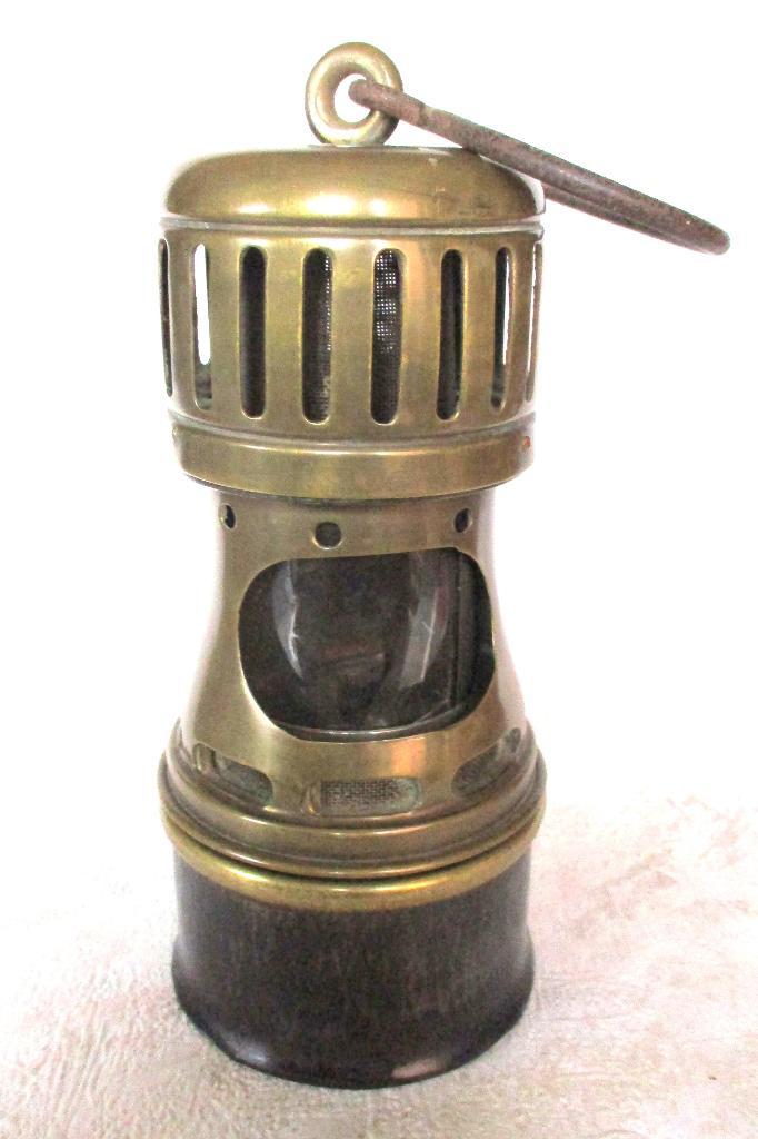 Mijnwerkerslamp radiatorlamp H. Joris autogarage, Antiek en Kunst, Antiek | Overige Antiek, Verzenden