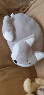 Grand coussin chat, Kinderen en Baby's, Speelgoed | Knuffels en Pluche, Ophalen, Zo goed als nieuw, Poes