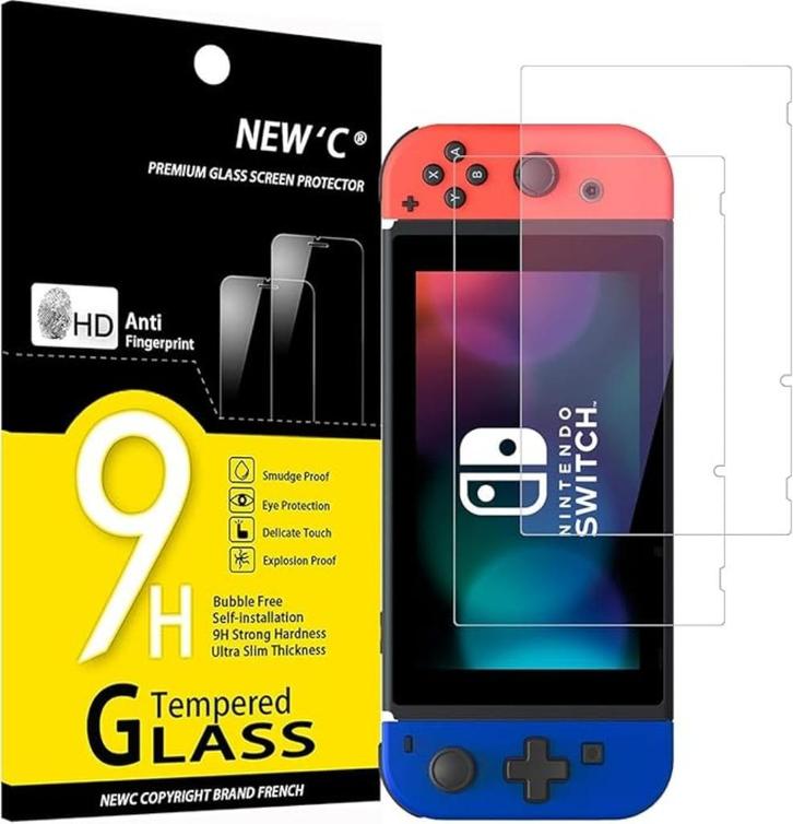 2 Stuks Screen Protectors voor Nintendo Switch GRATIS LEV, Games en Spelcomputers, Games | Nintendo Switch, Nieuw, Overige genres
