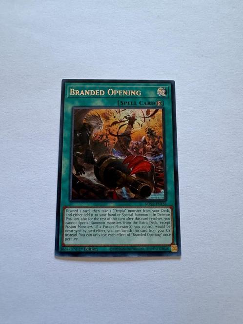 Yu-Gi-Oh! Branded Opening - MP22-EN155 - 2022 Tin of the, Hobby en Vrije tijd, Verzamelkaartspellen | Yu-gi-Oh!, Zo goed als nieuw