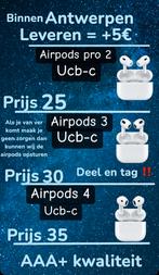 Elke airpods beschikbaar!!, Audio, Tv en Foto, Hoofdtelefoons, Ophalen, Nieuw, Bluetooth