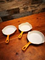Cousances Le creuset ontbijt pannetjes, Huis en Inrichting, Keuken | Potten en Pannen, Ophalen of Verzenden, Gebruikt