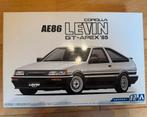 Aoshima 1/24 Model Car #17 Toyota AE86 Corolla Levin GT-Apex, Auto, Groter dan 1:32, Nieuw, Ophalen