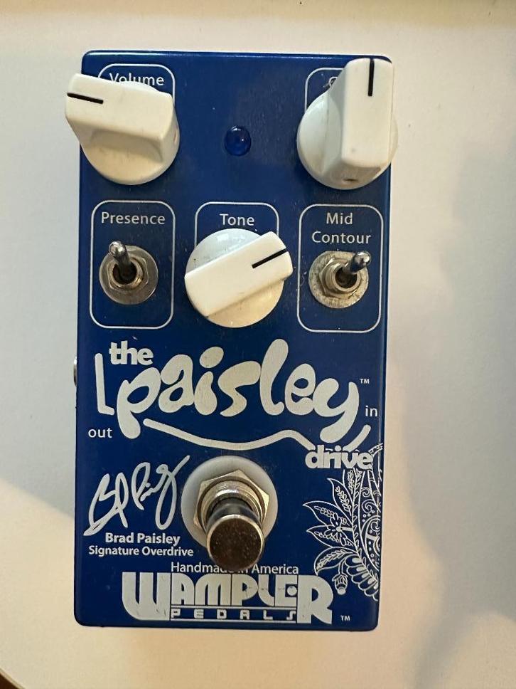 Wampler the Paisley drive, Muziek en Instrumenten, Effecten, Zo goed als nieuw, Ophalen of Verzenden