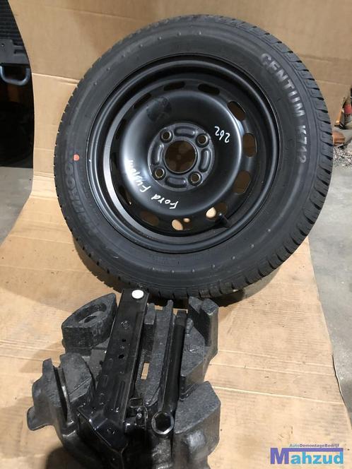 FORD FUSION thuiskomer krikset reservewiel set 4x108 14 inch, Auto-onderdelen, Banden en Velgen, Band(en), Gebruikt