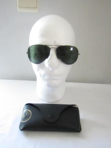 RayBan Aviator zonnebril, Enlèvement ou Envoi, Autres couleurs, Utilisé, Ray-Ban
