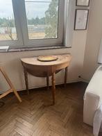 Louis Philippe eik console ronde tafel, Huis en Inrichting, Ophalen, Eikenhout, Louis Philippe
