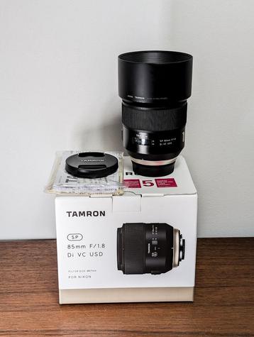 Tamron 85 mm f/1,8 VC USD - Nikon