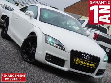 Audi TT Coupé 1.8TFSI SPORTGPS-CLIM-XENON-CUIR, Autos, Euro 5, Achat, Noir, 118 kW