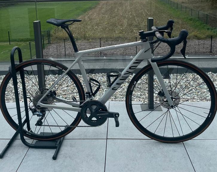 Canyon Endurace CF SL 8 met 4iiii Powermeter, Fietsen en Brommers, Fietsen | Racefietsen, Gebruikt, Heren, 28 inch, Carbon, 53 tot 57 cm