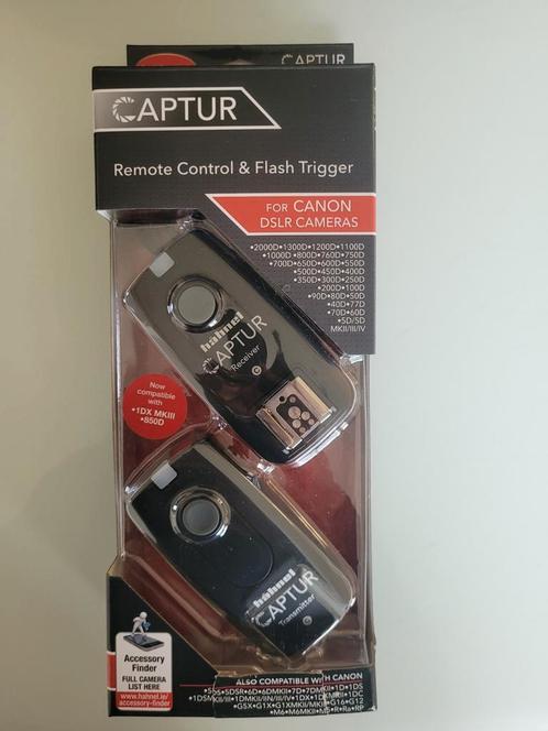 Hahnel Captur Transmitter Receiver Set Canon, TV, Hi-fi & Vidéo, Appareils photo numériques, Canon, Enlèvement ou Envoi