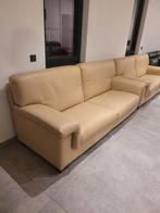 zetel, Ophalen, Driepersoons, Leer, Zo goed als nieuw