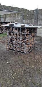 brandhout gedroogd, Tuin en Terras, Brandhout, 6 m³ of meer, Ophalen, Overige houtsoorten, Blokken