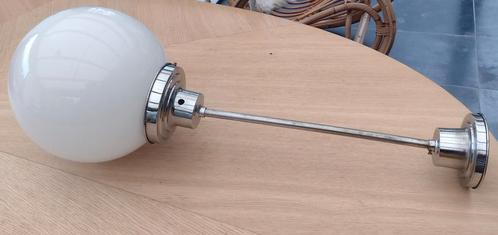 Hanglamp opaline bol art deco, Huis en Inrichting, Lampen | Losse lampen, Zo goed als nieuw, Ophalen of Verzenden