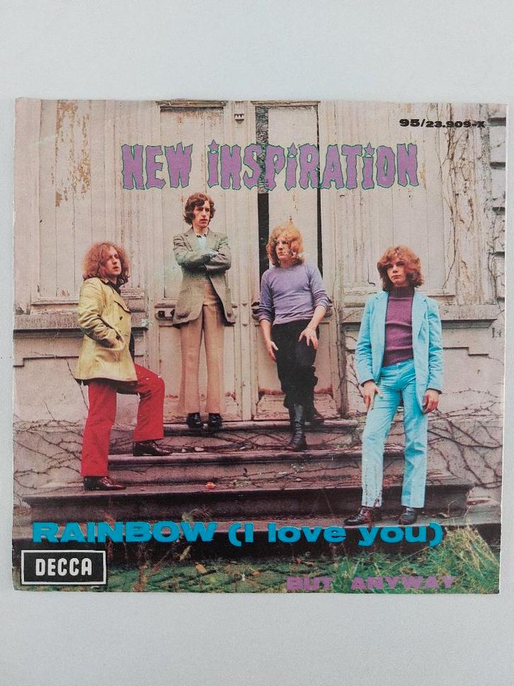 New Inspiration (Belpop) - Rainbow (I Love You) (1970), CD & DVD, Vinyles Singles, Rock et Metal, Enlèvement ou Envoi