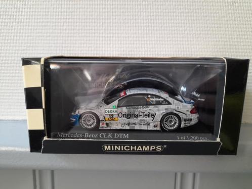 Mercedes CLK DTM Minichamps 1/43, Hobby en Vrije tijd, Modelauto's | 1:43, Zo goed als nieuw, Auto, MiniChamps, Ophalen of Verzenden