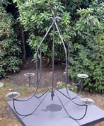 Prachtige gietijzeren kroonluchter voor kaarsen., Huis en Inrichting, Lampen | Kroonluchters, Ophalen, Gebruikt