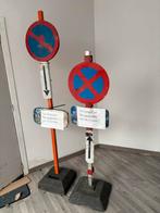 StraatverbodParkeer borden met voet 80 euro voor 2 stuk !!!, Immo, Garages en Parkeerplaatsen, Gent