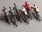 6 metalen oude coureurkes lot 1  jaren 70 type salza, Antiek en Kunst, Antiek | Speelgoed, Verzenden