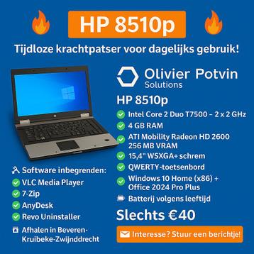 Laptop beschikbaar voor biedingen