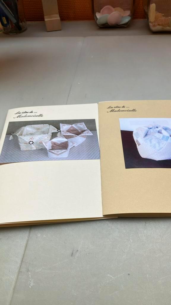 Patronen “zakjes en doosjes”, Hobby en Vrije tijd, Naaien en Fournituren, Zo goed als nieuw, Ophalen of Verzenden