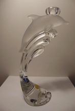 NACHTMANN KRISTALL : Kandelaar met een springende dolfijn, Enlèvement, Cristal