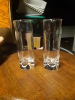 longdrink glazen 2x, Huis en Inrichting, Keuken | Servies, Ophalen of Verzenden, Zo goed als nieuw, Glas, Glas of Glazen