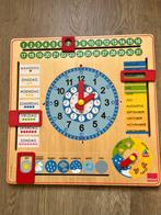 Houten seizoenskalender met dagen en uur, Kinderen en Baby's, Ophalen, Zo goed als nieuw