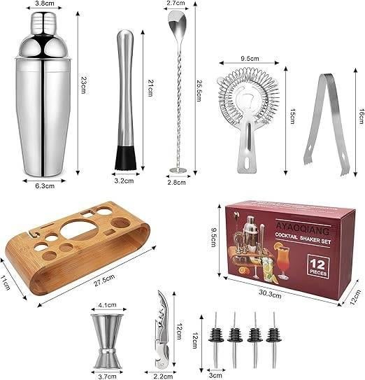 Ensemble shaker à cocktail | kit de barman | Nouveau, Neuf, -, -, Ayaoqiang