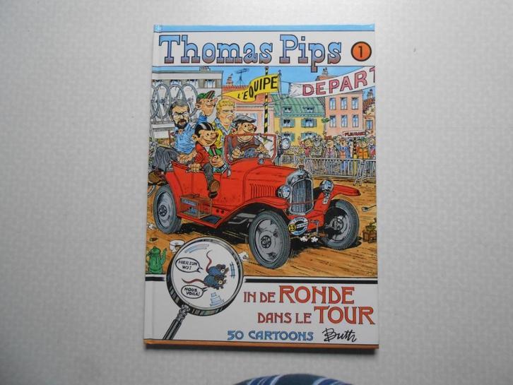 Thomas Pips in De Ronde 1995  1 ste druk HC., Boeken, Stripverhalen, Nieuw, Eén stripboek, Ophalen of Verzenden