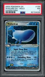 Wailord ex Holo PSA 7 - 100/100 - EX Sandstorm 2003, Hobby en Vrije tijd, Verzamelkaartspellen | Pokémon, Ophalen of Verzenden
