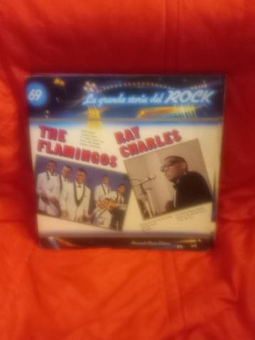 Lp van The Flamingos / Ray Charles, Enlèvement ou Envoi, Autres formats, Comme neuf, 1940 à 1960