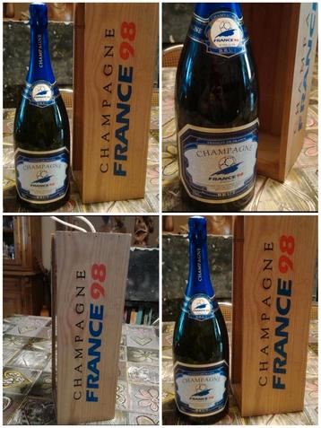  CHAMPAGNE 🥂 1500ml FRANCE 98 Football Coupe du Monde 1998 beschikbaar voor biedingen