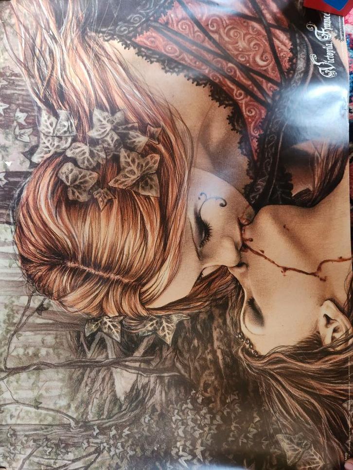 Poster Victoria Frances, Verzamelen, Posters, Ophalen