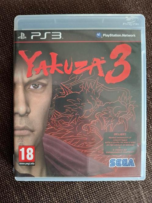 PS3 Yakuza 3 (compleet), Games en Spelcomputers, Games | Sony PlayStation 3, Zo goed als nieuw, Ophalen of Verzenden