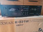 Luxman K-331W Dubbel Cassette HXPRO + opbergdoos 36 cassette, Ophalen of Verzenden, Dubbel, Auto-reverse