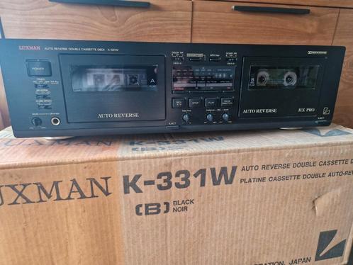 Top Luxman K-331W 4head 2 Cassettedeck HXPRO + 36 cassettes, Audio, Tv en Foto, Cassettedecks, Dubbel, Auto-reverse, Ophalen of Verzenden